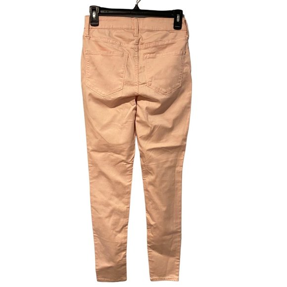 Old Navy Rockstar Super Skinny High-Rise size 2 pink pants with pockets - Picture 2 of 8